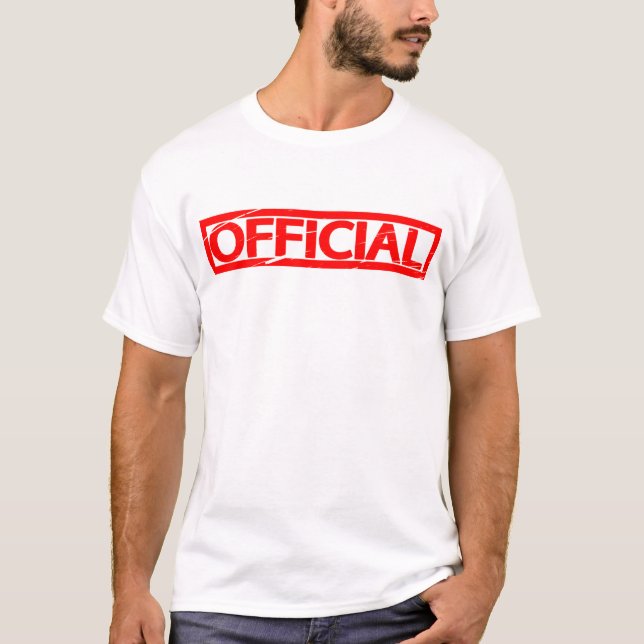 Official Stamp T-Shirt (Front)