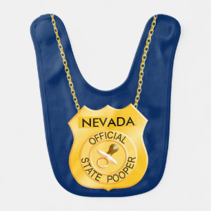 Official State Pooper Bib