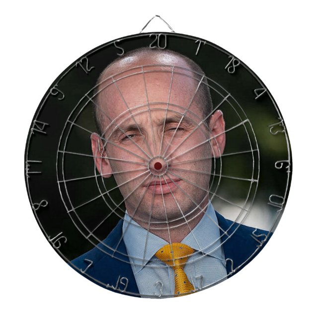 Official Stephen Miller Dart Board (Front)