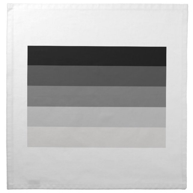 OFFICIAL STRAIGHT PRIDE FLAG CLOTH NAPKIN (Front)