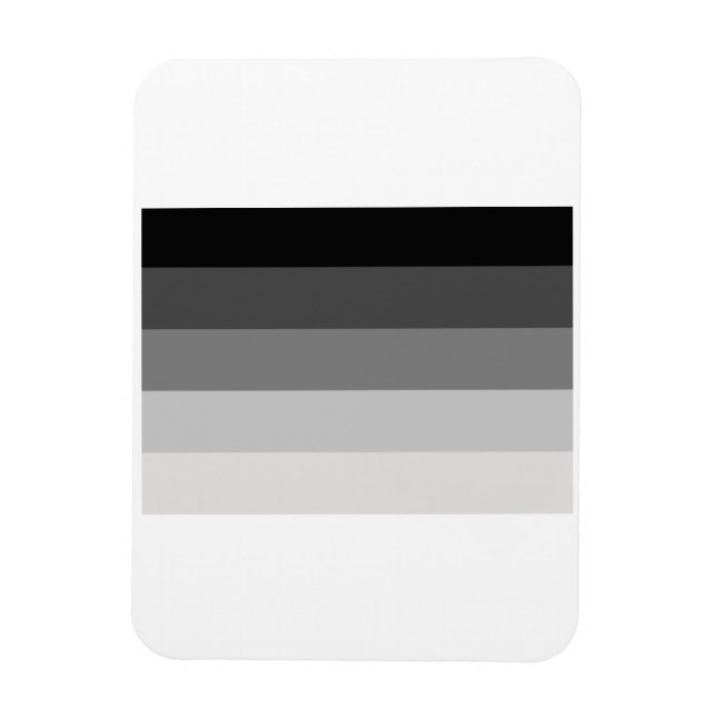 OFFICIAL STRAIGHT PRIDE FLAG MAGNET (Vertical)