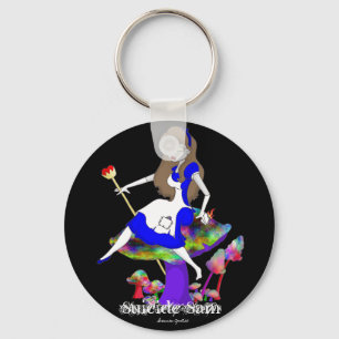 Official Suicide Sam Merch Art by Shannon Justice Keychain
