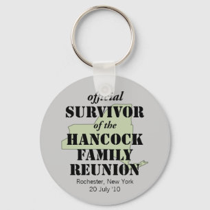 Official Survivor (green) Keychain