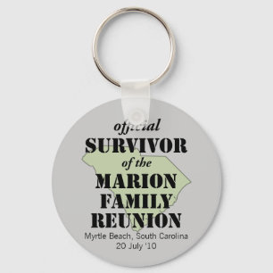 Official Survivor (green) Keychain