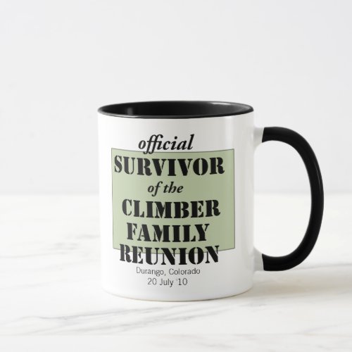 Official Survivor green Mug
