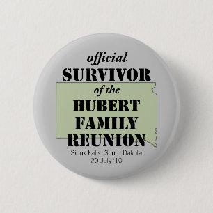 Official Survivor (green) Pinback Button