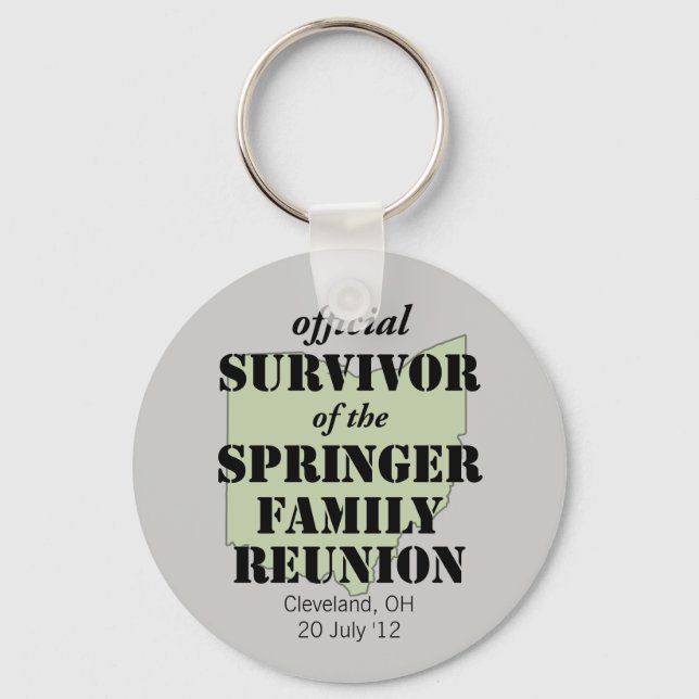 Official Survivor Keychain (Front)