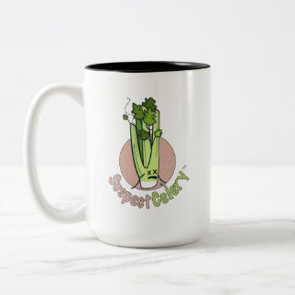 Official SuspectCelery™ Girl Gamer Logo Two-Tone Coffee Mug