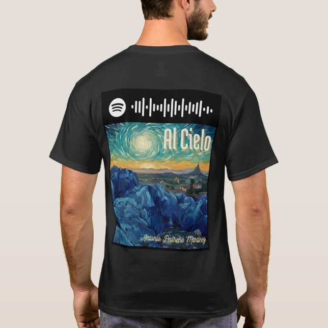 Official T-shirt of the single "To Heaven" (Back)