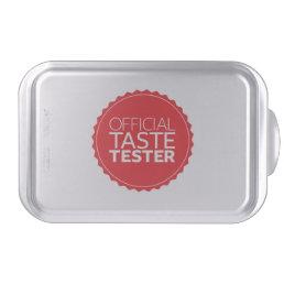 Official Taste Tester Cake Pan