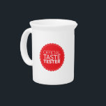Official Taste Tester Drink Pitcher<br><div class="desc">The Official Taste Tester design is a great gift anyone who loves making food and is the ultimate home cook! Taste of Home is a cooking magazine & website with practical recipes from home cooks—not gourmet chefs featuring familiar everyday ingredientsand beautiful photos. More than recipes, Taste of Home fosters a...</div>
