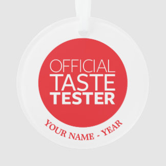 Official Taste Tester Ornament