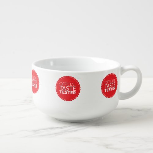 Official Taste Tester Soup Mug