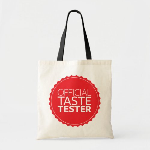 Official Taste Tester Tote Bag