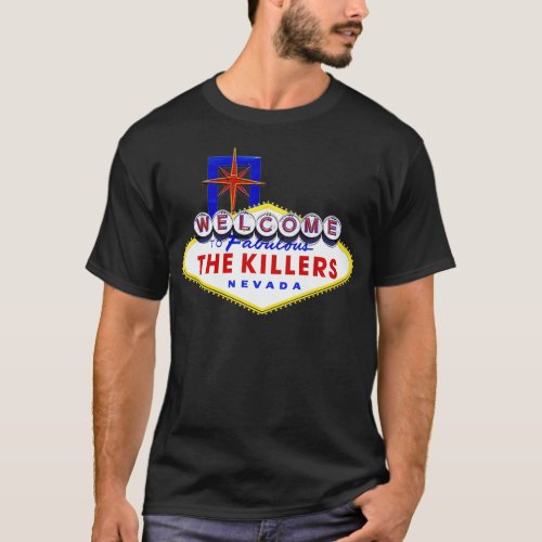 Official The Killers Fabulous  T_Shirt