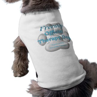 Official Therapy Dog petshirt