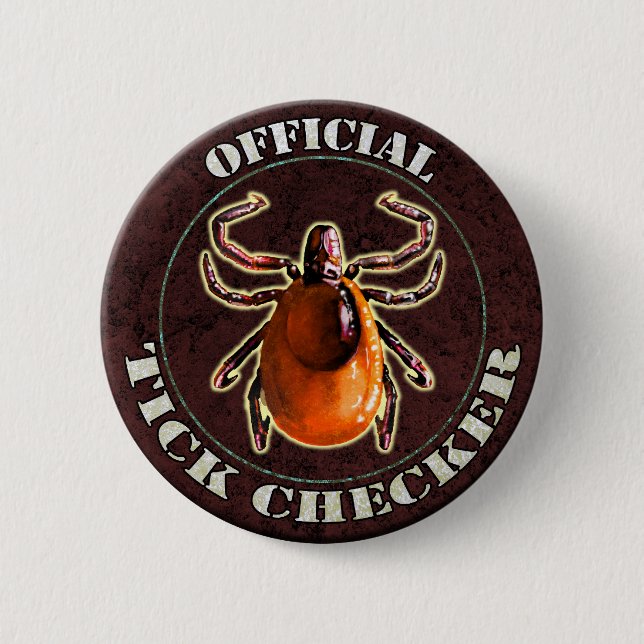 Official Tick Checker button (Front)