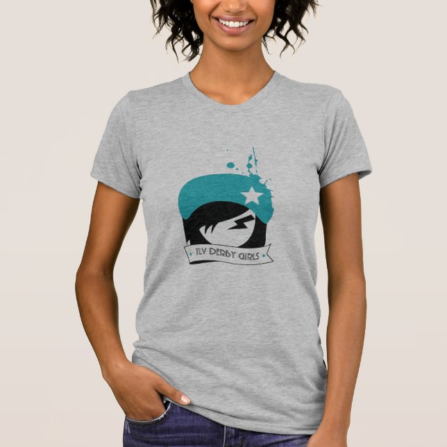 Official "TLV Derby Girls" Logo T-Shirt (Front)