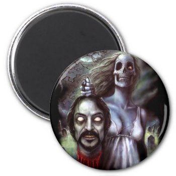 Official Tom Savini Zombie Magnet by themonsterstore at Zazzle