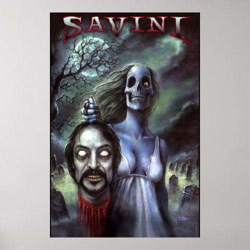Official Tom Savini Zombie Poster