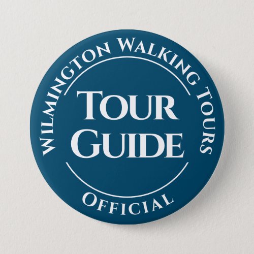 Official Tour Guide Badge Button