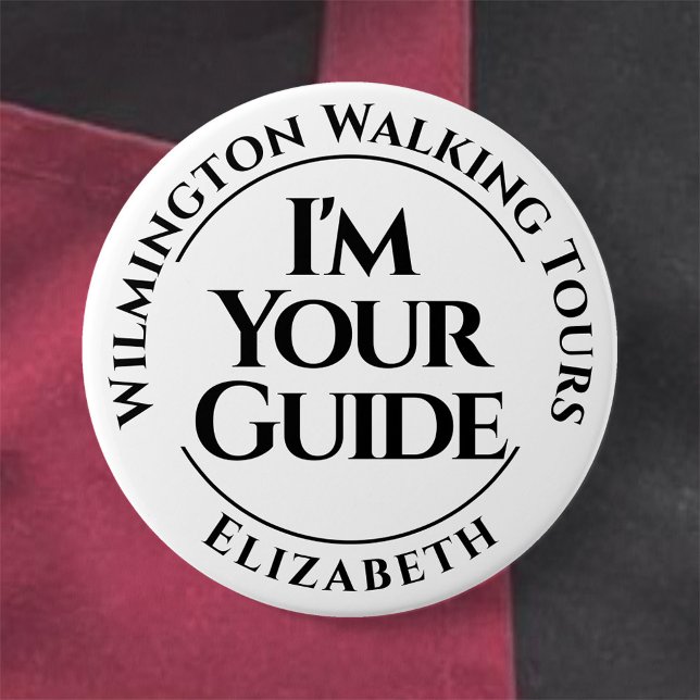 Official Tour Guide Badge Button (Creator Uploaded)