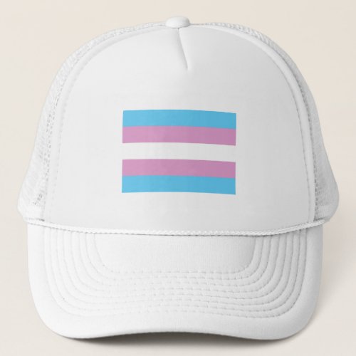 OFFICIAL TRANSGENDER PRIDE FLAG TRUCKER HAT