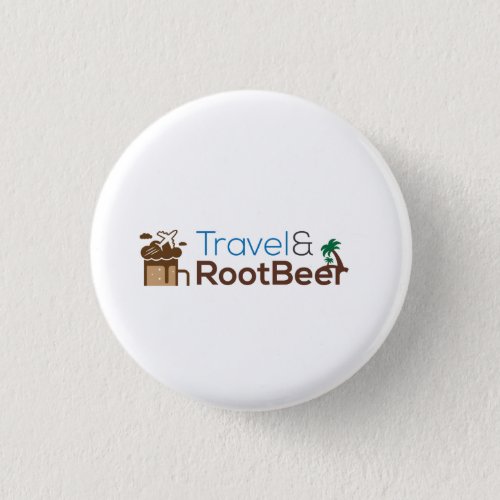 Official Travel  Root Beer Button