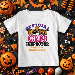 Official Trick Or Treat Candy Inspector T-Shirt