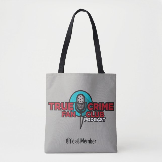 Official True Crime Fan Club Member Tote Bag (Front)