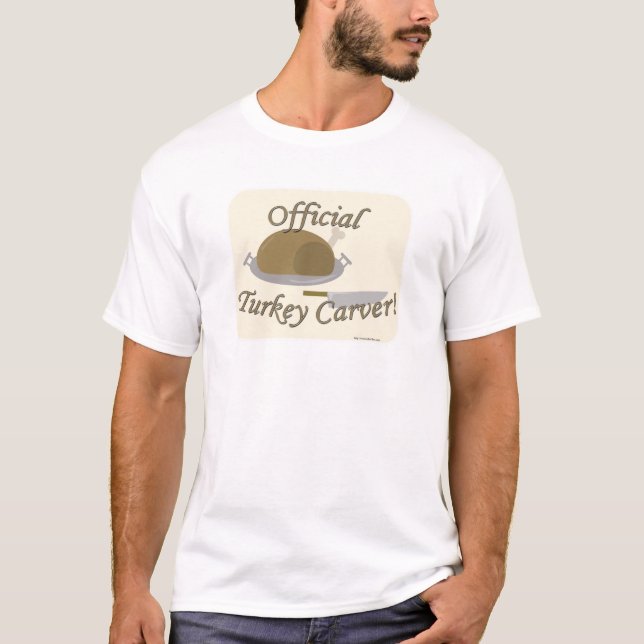 Official Turkey Carver T-Shirt (Front)