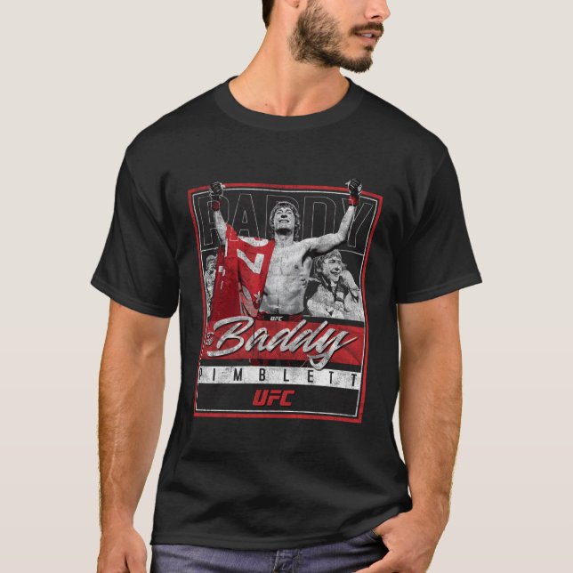 Official Ufc Paddy The Baddy Pimblett T-Shirt (Front)