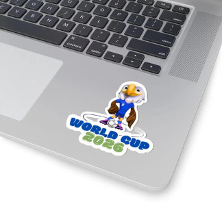 Official USA Mascot World Cup 2026 Sticker