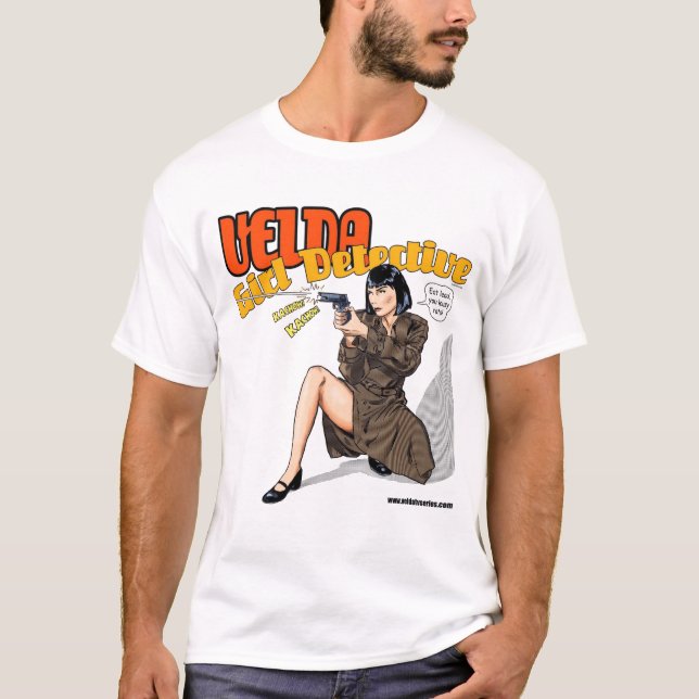 Official Velda: Girl Detective T-Shirt (Front)