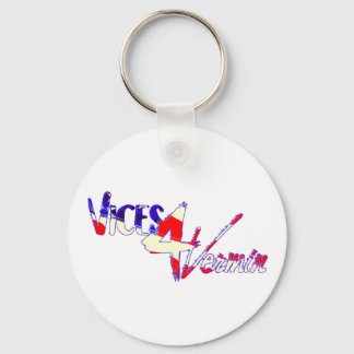 Official Vices 4 Vermin button Keychain