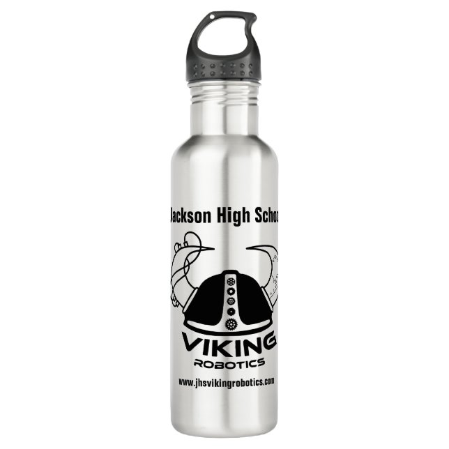 OFFICIAL Viking Robotics Water Bottle (Front)