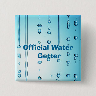 Official Water Getter Pinback Button