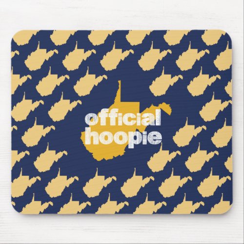 Official West Virginia Hoopie Mountaineer Mouse Pad