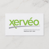 Official Xerveo Business Cards (Back)