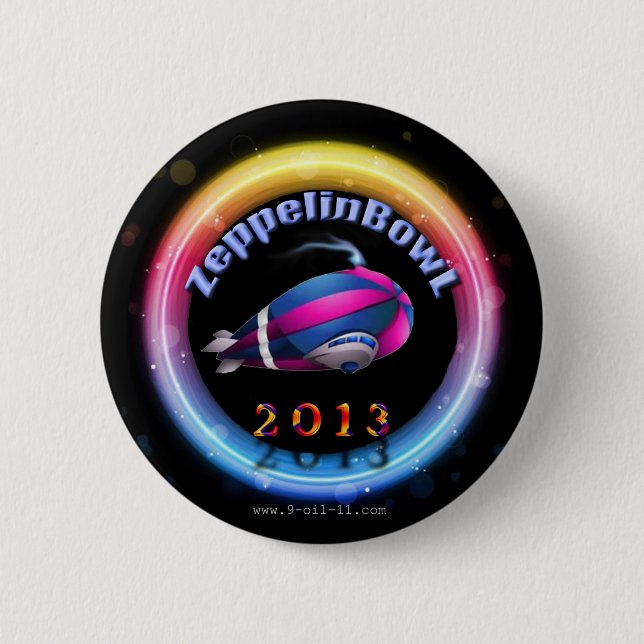 Official ZeppelinBowl 2013 Button (Front)