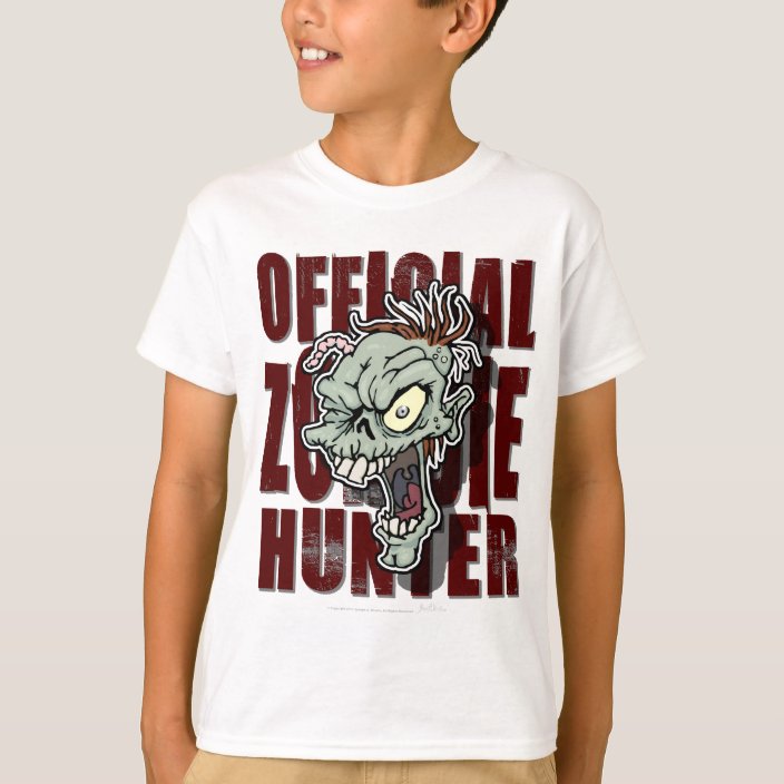 zombie hunter t shirt
