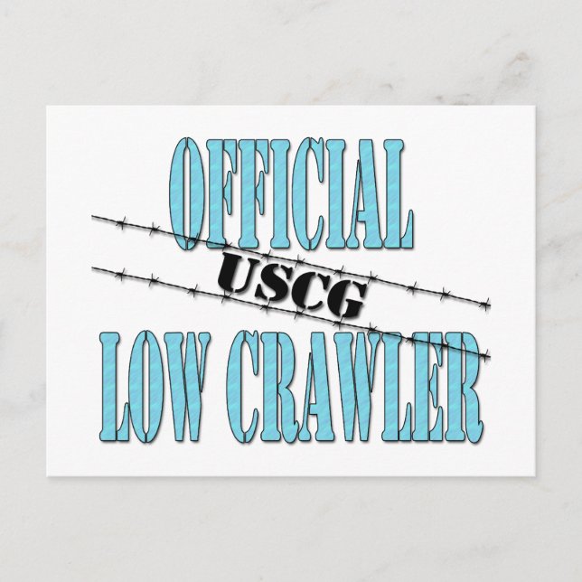 officiallowcrawleruscg postcard (Front)