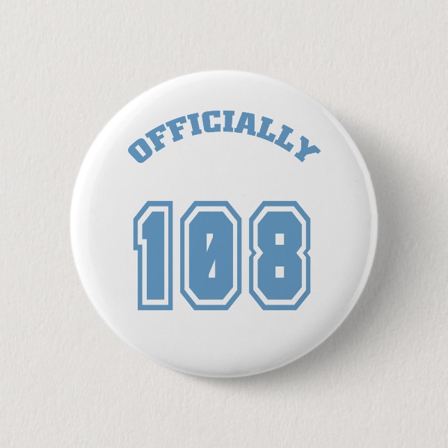 Officially 108 button (Front)
