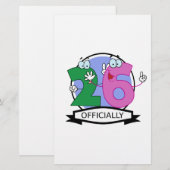 Officially 26 Birthday Logo (Front/Back)