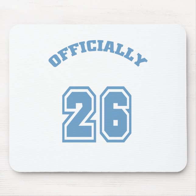 Officially 26 mouse pad (Front)