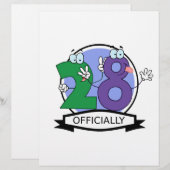 Officially 28 Birthday Logo (Front/Back)
