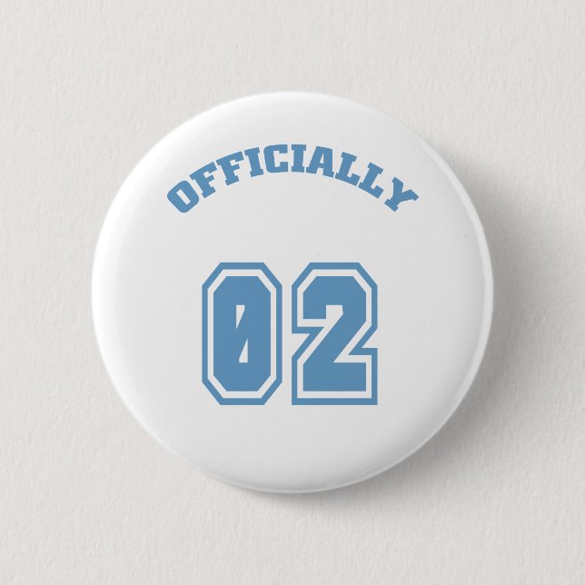 Officially 2 pinback button (Front)