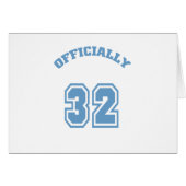 Officially 32 (Front Horizontal)