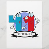 Officially 41 Birthday Banner (Front)