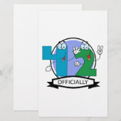 Officially 42 Birthday Banner (Front/Back)